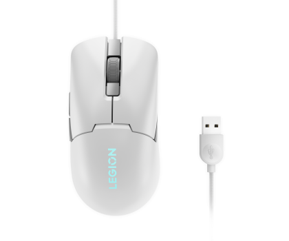 Myszka Lenovo Legion M300s RGB Gaming Mouse (Biała)